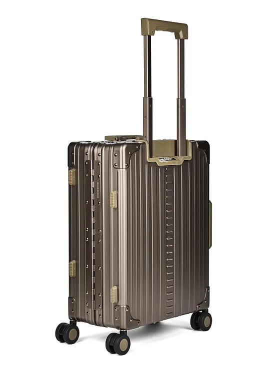 Aleon Traveler International kabinväska med 4-hjulig konstruktion i Aluminium, 55 cm