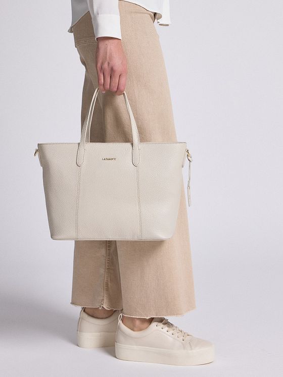 Lazarotti Bologna Leather Shopper-taske Læder 31 cm