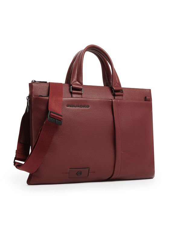 Piquadro Russel Dokumenttaske RFID-beskyttelse Læder 42 cm Laptoprum