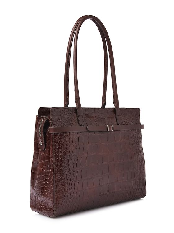 Castelijn & Beerens Tess Portfölj RFID-skydd Läder 40 cm Laptopfack Castelijn & Beerens Tess Portfölj RFID-skydd Läder 40 cm Laptopfack