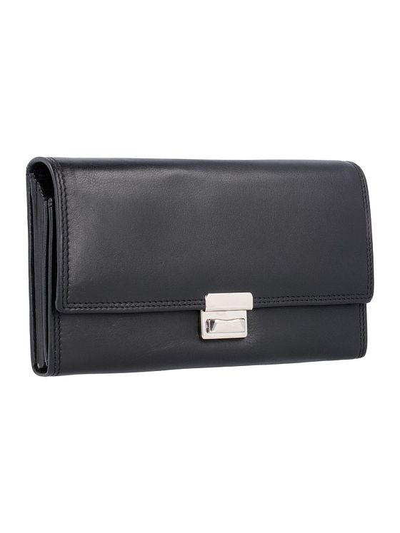 Esquire Øko-tjenerpung i læder 17,8 cm