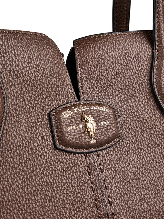 U.S. Polo Assn. Chestnut Bolsa de hombro 46 cm U.S. Polo Assn. Chestnut Bolsa de hombro 46 cm