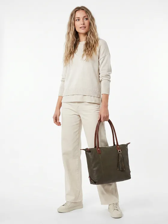 Harbour 2nd Lucia Bolsa de hombro Piel natural 38 cm
