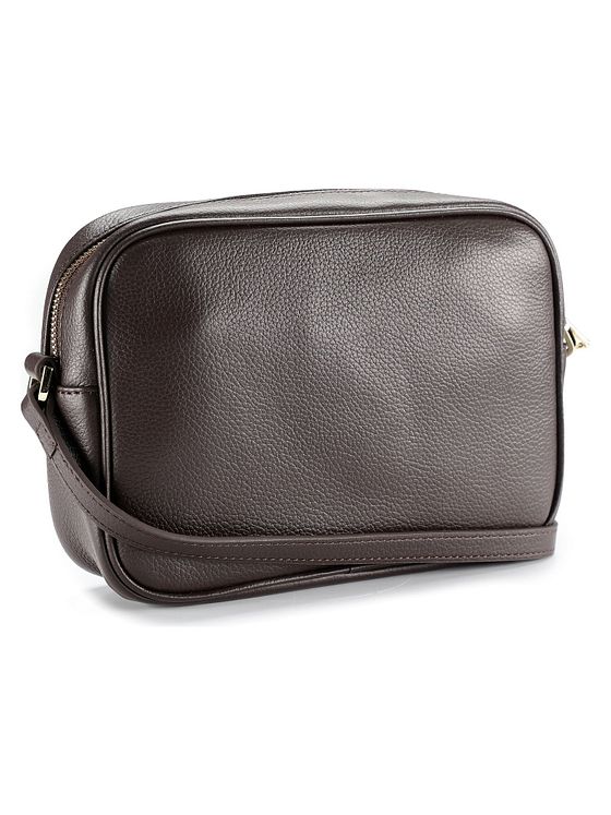 Patrizia Pepe Fly skuldertaske i læder 24 cm Patrizia Pepe Fly skuldertaske i læder 24 cm