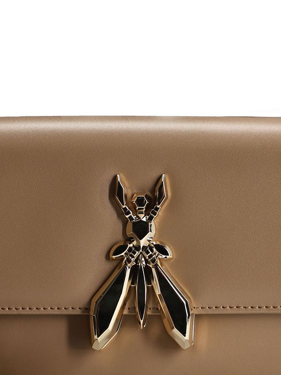 Patrizia Pepe Essential Fly Skuldertaske Læder 22 cm