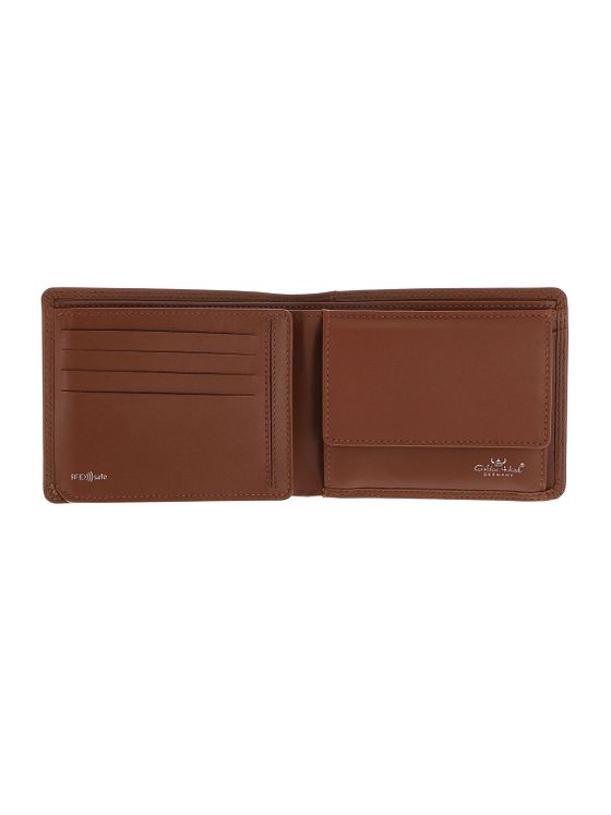 Golden Head Polo Pung RFID-beskyttelse Læder 12 cm