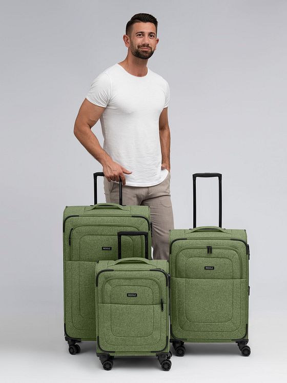 Redolz Essentials 12 THREE SET 4 hjul Kuffert 3-delt med strækfold