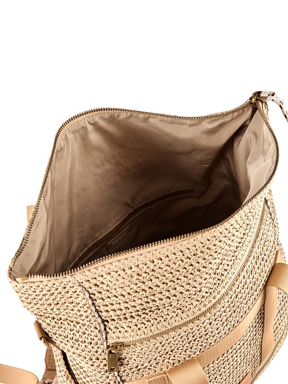 Desigual Raffia Skuldertaske 29 cm med strækfold