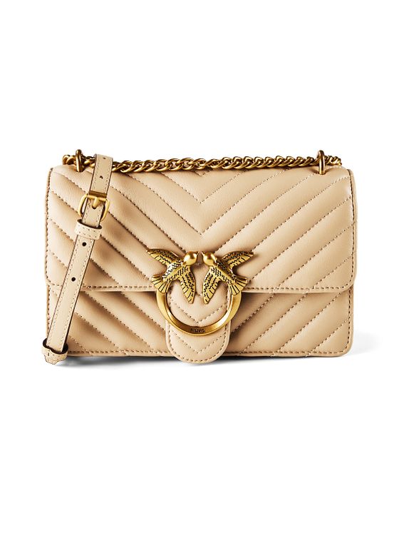 PINKO Love One Skuldertaske Læder 21 cm