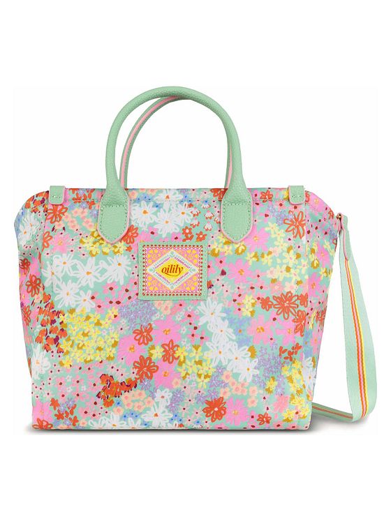 Oilily Viramine Flowers Hana Skuldertaske 26 cm Oilily Viramine Flowers Hana Skuldertaske 26 cm