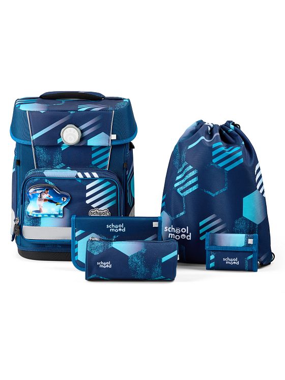 School-Mood Champion Maxx skoletaske sæt 6 dele model 2026