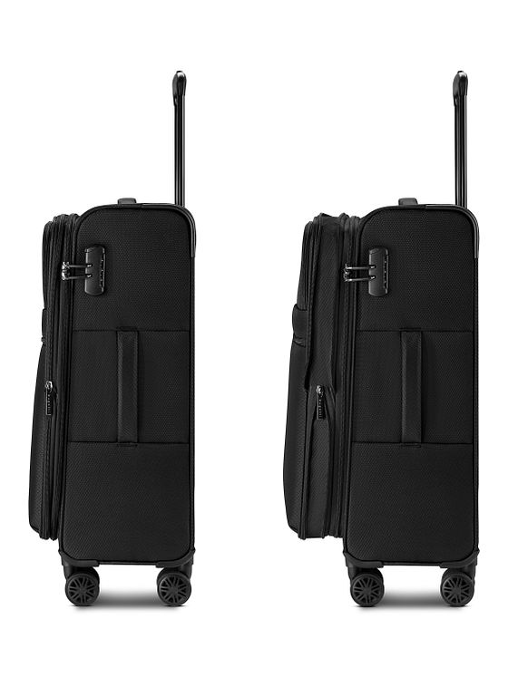 bugatti Valencia Soft 4 hjul Kuffert 3-delt med strækfold