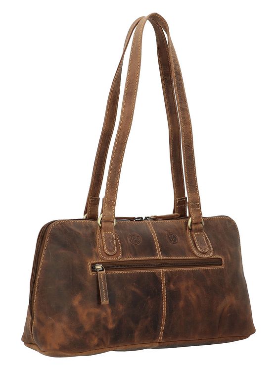 Greenburry Vintage Skuldertaske S Læder 37 cm