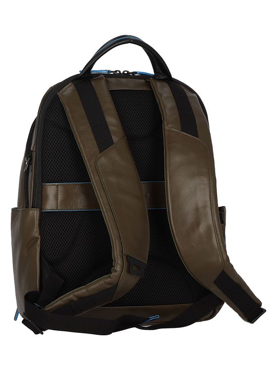 Piquadro Blue Square Revamp rygsæk RFID-læder 39 cm rum til bærbar computer