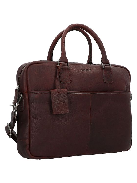 Burkely Antik Avery dokumentmappe i læder 40 cm med rum til bærbar computer