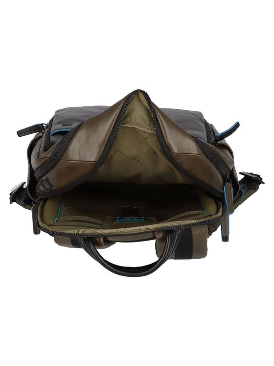 Piquadro Blue Square Revamp rygsæk RFID-læder 39 cm rum til bærbar computer
