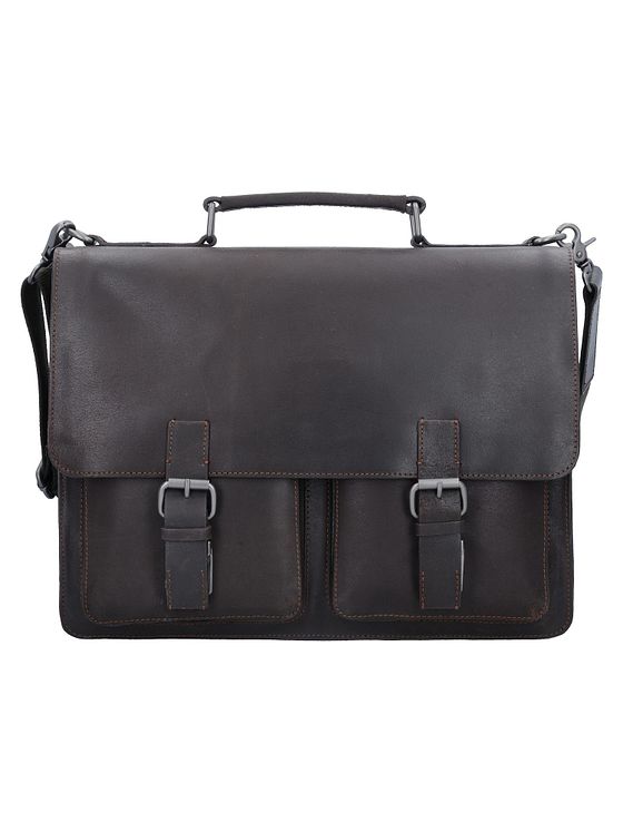 Leonhard Heyden Dakota dokumentmappe læder 40 cm laptop-rum