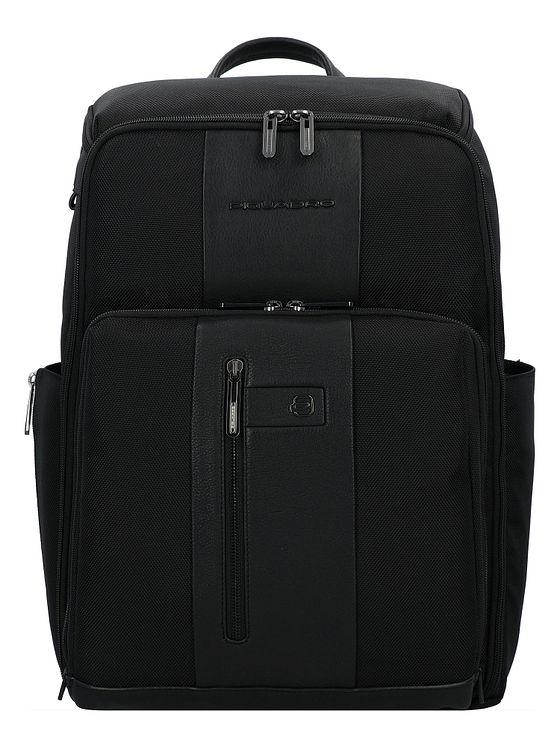 Piquadro Brief rejserygsæk i læder 43 cm rum til bærbar computer