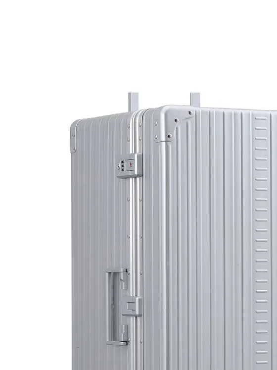 Aleon Traveler International 4-hjulig resväska i Aluminium, 77 cm Aleon Traveler International 4-hjulig resväska i Aluminium, 77 cm