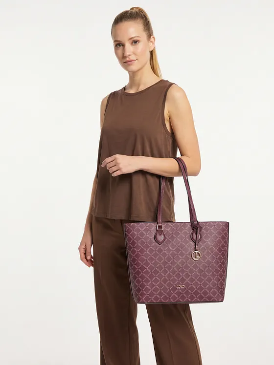L.CREDI Filiberta Bolsa de compras 39 cm L.CREDI Filiberta Bolsa de compras 39 cm