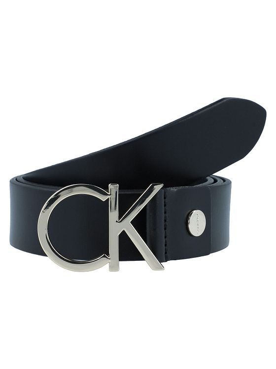 Calvin Klein CK Logo-bælte i læder