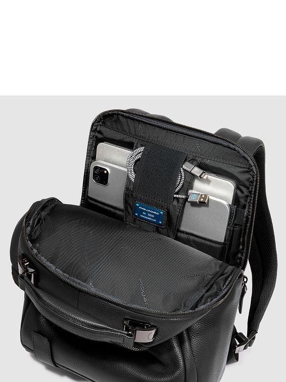 Piquadro Modus Special Daypack Læder 37 cm Laptoprum Piquadro Modus Special Daypack Læder 37 cm Laptoprum