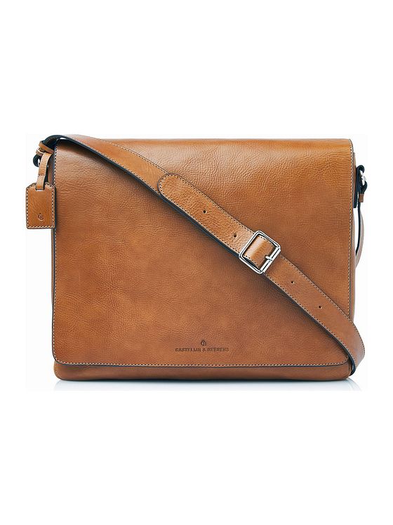 Castelijn & Beerens Mark Aktovka Messenger RFID ochrana Kůže 39 cm Kapsa na notebook