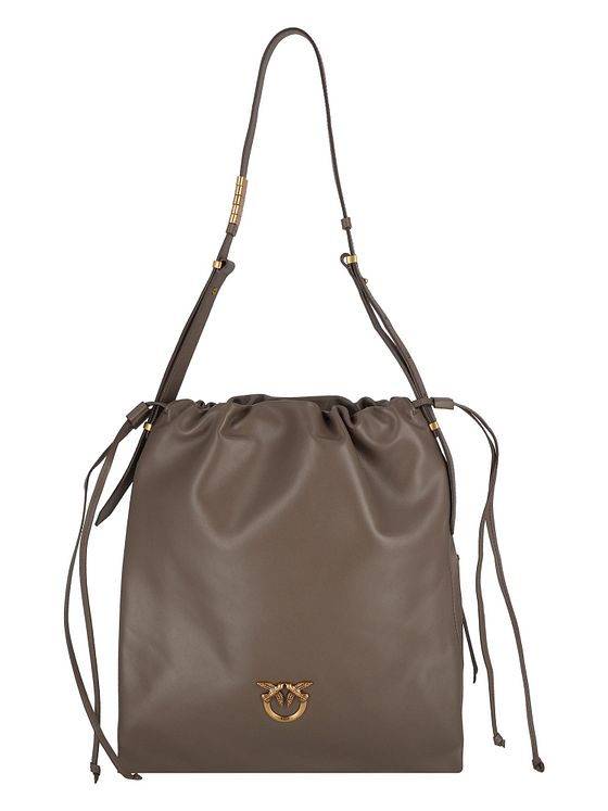 PINKO Slouchy Skuldertaske Læder 31 cm