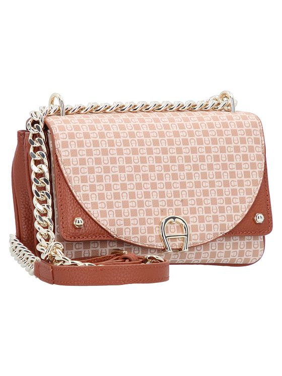 AIGNER Diadora skuldertaske i læder 20 cm