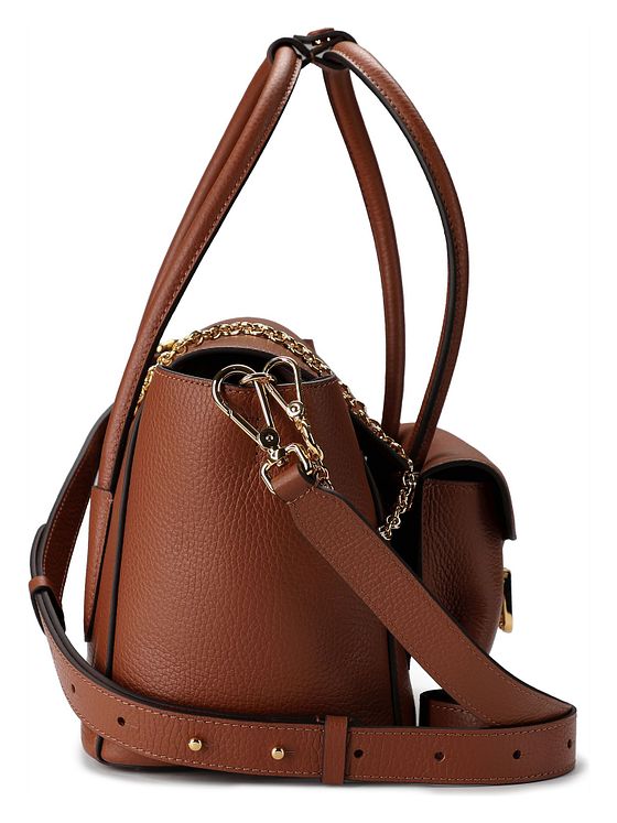 Coccinelle Double Beat Bolsa de hombro Piel natural 31 cm