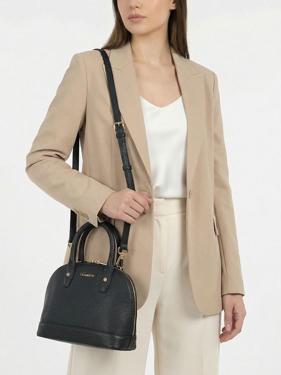 Lazarotti Bologna Leather Håndtaske Læder 24 cm