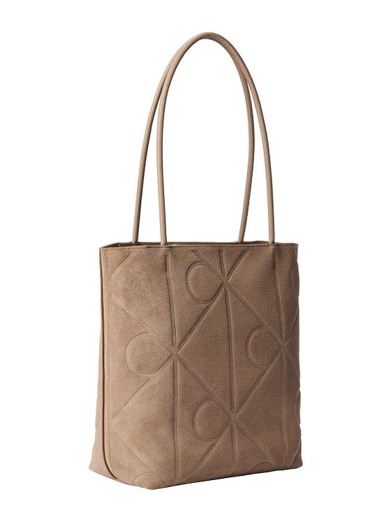 Calvin Klein Emblem AOP Shopper-taske Læder 32 cm