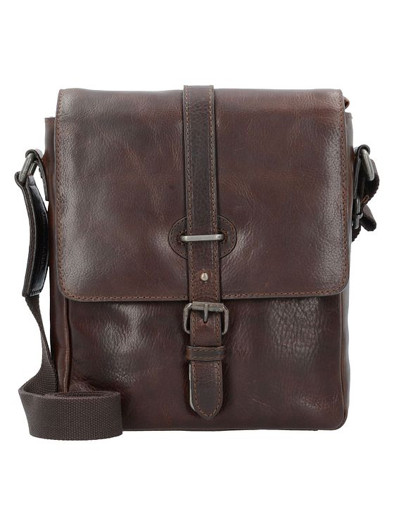 Leonhard Heyden Roma skuldertaske i læder 22 cm Leonhard Heyden Roma skuldertaske i læder 22 cm