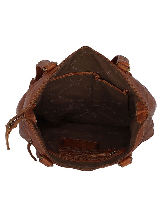 Greenland Nature Femi & Nine-skuldertaske i læder 35 cm