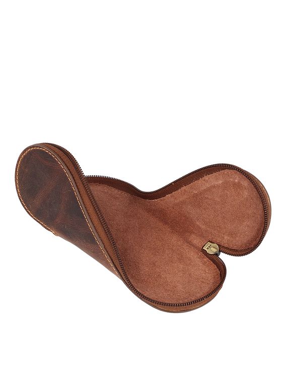 Greenburry Vintage brilleetui i læder 17 cm