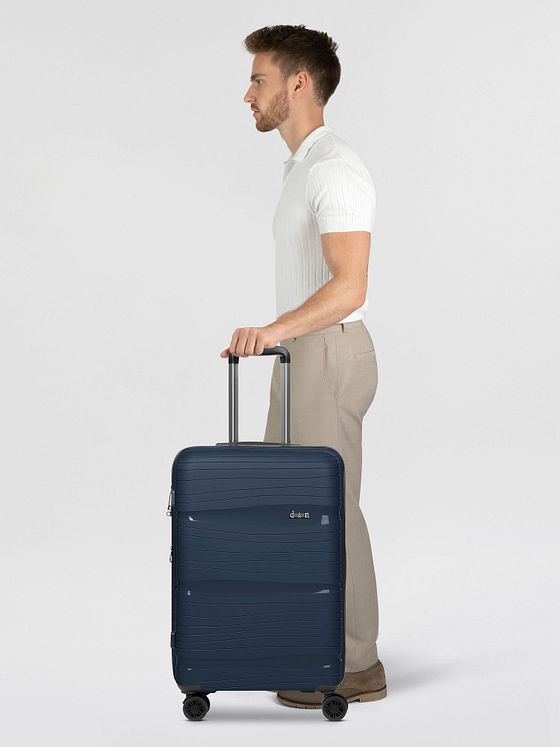 d & n Travel Line 4300-Plus 4 hjul Trolley M 65 cm med strækfold d & n Travel Line 4300-Plus 4 hjul Trolley M 65 cm med strækfold