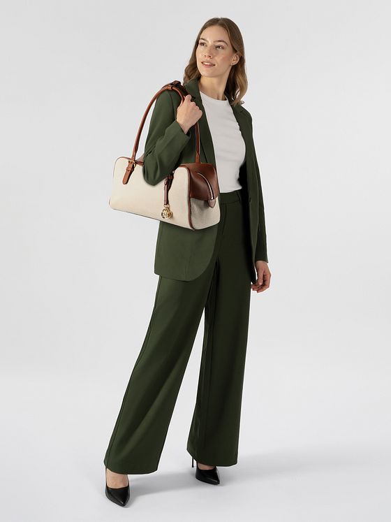 Lauren Ralph Lauren Marcy Skuldertaske Læder 36 cm Lauren Ralph Lauren Marcy Skuldertaske Læder 36 cm