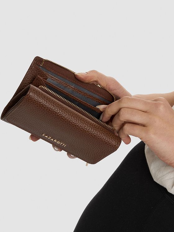 Lazarotti Bologna Leather Pung Læder 14 cm