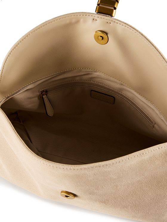 PINKO Saddle Horizontal Skuldertaske Læder 34 cm PINKO Saddle Horizontal Skuldertaske Læder 34 cm