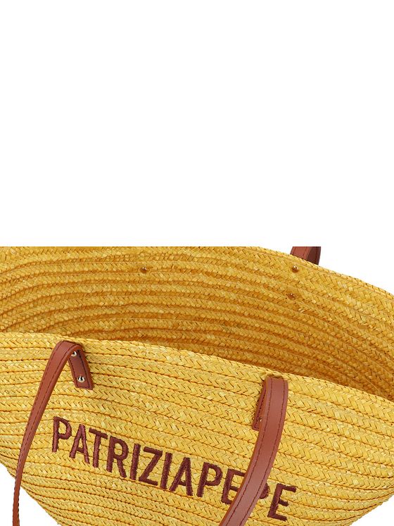 Patrizia Pepe Summer Straw Shopper-taske 51 cm