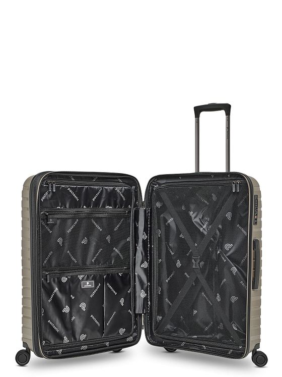 Pactastic Collection 04 THE MEDIUM + 4 hjul Trolley M 66 cm med strækfold