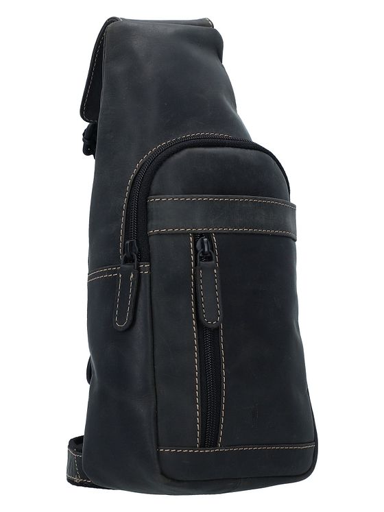 Jack Kinsky Baltimore 17 skuldertaske i læder 30 cm