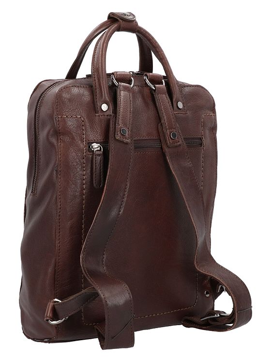 Harold's Chaugio-rygsæk i læder med 28 cm rum til bærbar computer