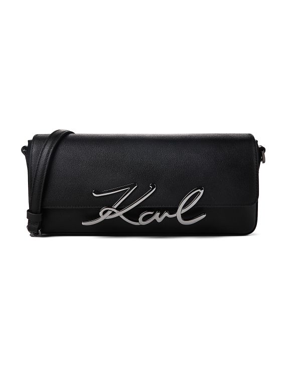 Karl Lagerfeld Signature 2.0 Skuldertaske Læder 28.5 cm Karl Lagerfeld Signature 2.0 Skuldertaske Læder 28.5 cm