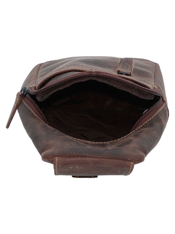 Jack Kinsky Baltimore 17 skuldertaske i læder 30 cm