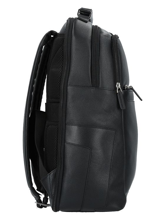 Piquadro Batoh Kůže 43 cm Kapsa na notebook