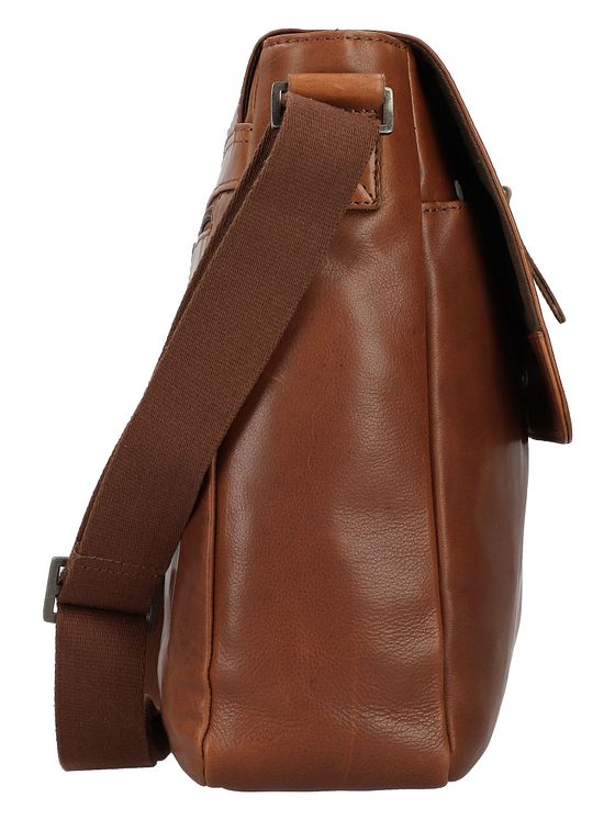 Greenburry Vintage Dokumenttaske Messenger Læder 40 cm Laptoprum