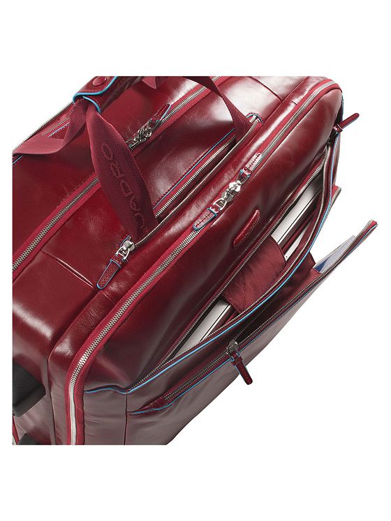 Piquadro Blue Square 2-hjuls business trolley læder 51 cm laptoprum Piquadro Blue Square 2-hjuls business trolley læder 51 cm laptoprum