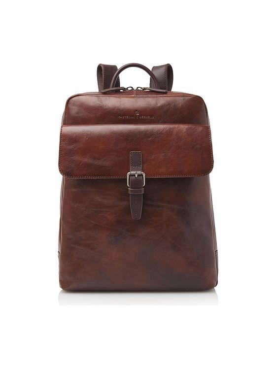 Castelijn & Beerens Rien rygsæk RFID læder 40 cm laptoprum