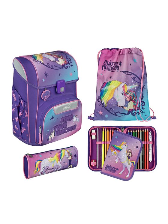 Scooli EasyStart Skoleransel-sæt 5-delt